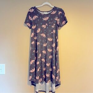 LulaRoe Umbrella ☔️ Spring Showers Carly dress XXS *rare* 🦄 print